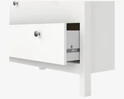 Outlet Daells Bolighus Kommode Madrid med 5 skuffer hvid