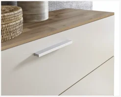 Daells Bolighus Kommode med 3 skuffer i champagne/eg