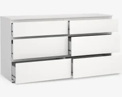 Outlet Daells Bolighus Kommode Nova med 6 skuffer