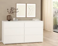 Outlet Daells Bolighus Kommode Nova med 6 skuffer