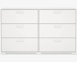 Hot Daells Bolighus Kommode Sofia hvid med 6 skuffer