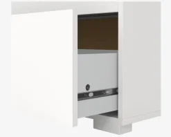 Best Daells Bolighus Kommode Sofia hvid med 3 skuffer