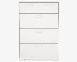 New Daells Bolighus Kommode Sofia hvid med 5 skuffer