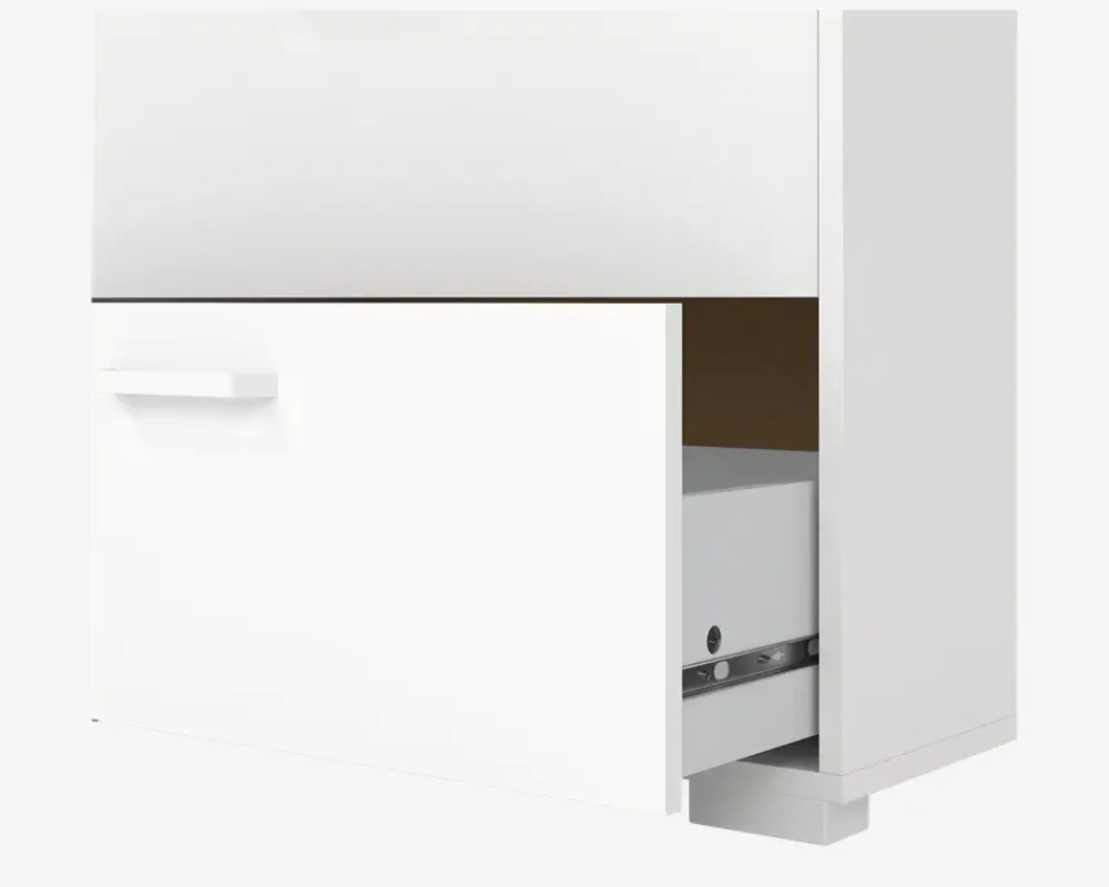 New Daells Bolighus Kommode Sofia hvid med 5 skuffer