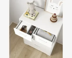 New Daells Bolighus Kommode Sofia hvid med 5 skuffer