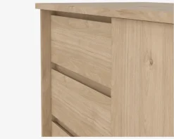 Discount Daells Bolighus Komode Naia med 3 skuffer og 1 skydelåge eg
