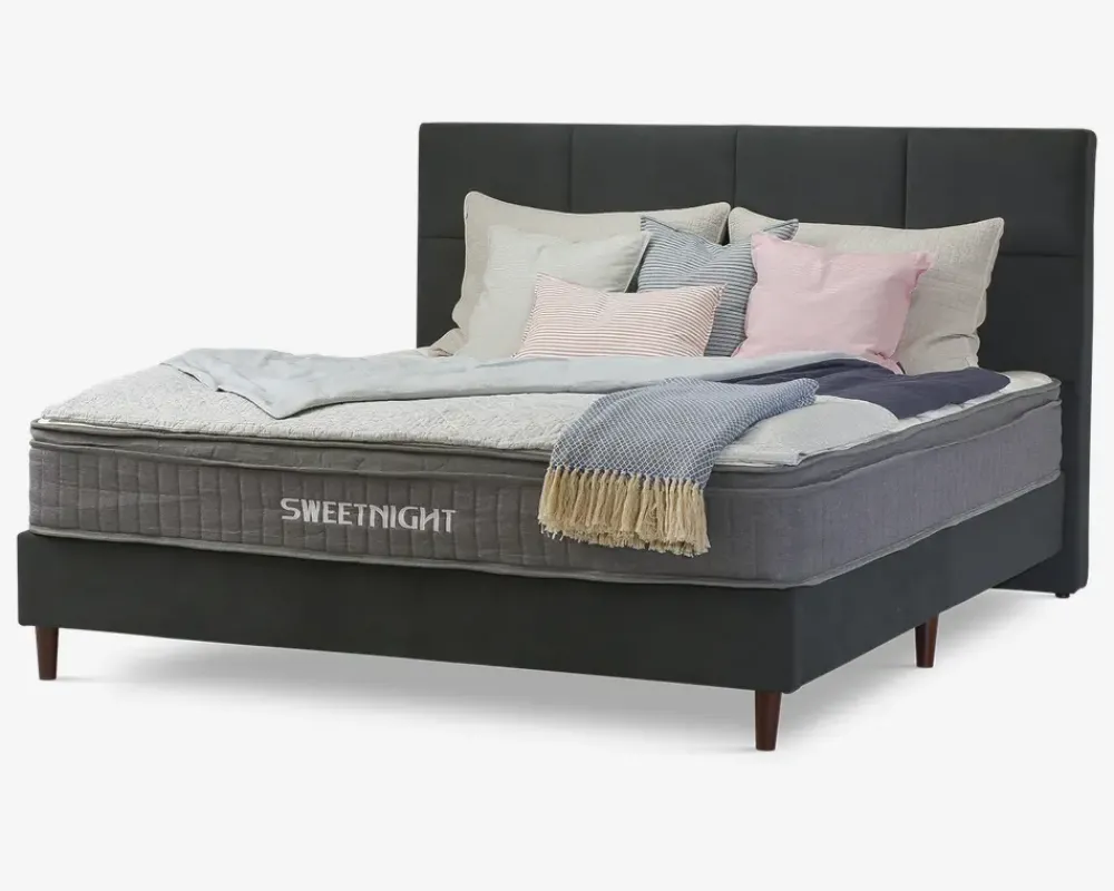 Sale Daells Bolighus Komplet seng 180 x 200 cm grå