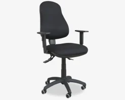 Daells Bolighus Kontorstol m/Justerbare Armlæn Sort