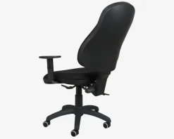 Daells Bolighus Kontorstol m/Justerbare Armlæn Sort