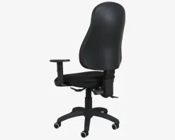 Daells Bolighus Kontorstol m/Justerbare Armlæn Sort