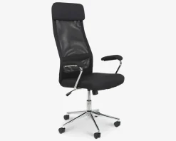 Sale Daells Bolighus Kontorstol Sort Mesh/Krom Fod