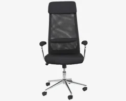 Sale Daells Bolighus Kontorstol Sort Mesh/Krom Fod