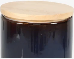 Daells Bolighus Krukke M. Trælåg H.15 cm Blå