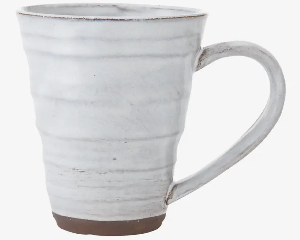 New Daells Bolighus Krus Birch M.Håndtag Offwhite Hvid