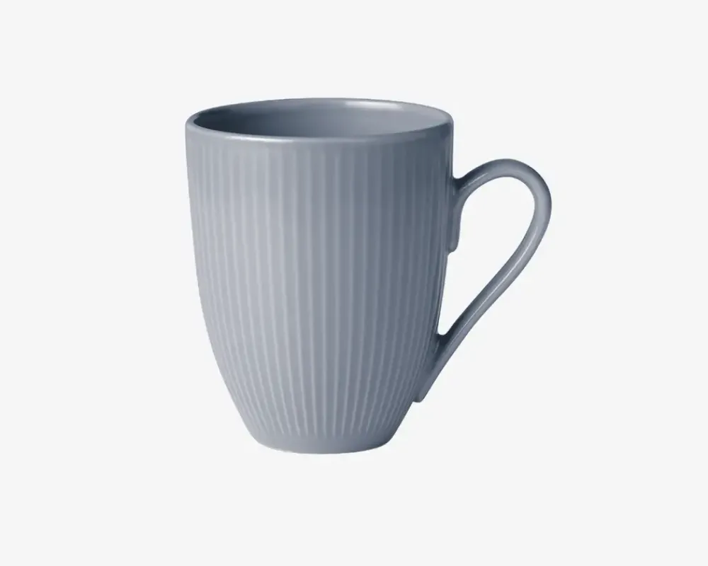 Best Daells Bolighus Krus Groovy Stentøj 30 cl Grå