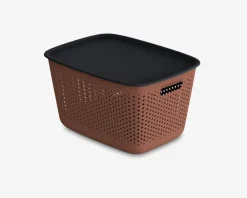 Clearance Daells Bolighus Kurv Basket Rust 17 L Bordeaux