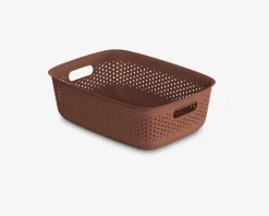 Discount Daells Bolighus Kurv Basket Rust 10 L Bordeaux