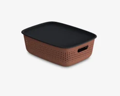 Discount Daells Bolighus Kurv Basket Rust 10 L Bordeaux