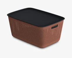 Discount Daells Bolighus Kurv Basket Rust 45 L Bordeaux