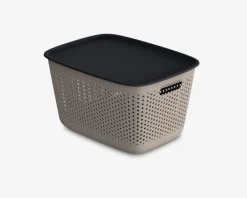 Online Daells Bolighus Kurv Basket Taupe 17 L Beige