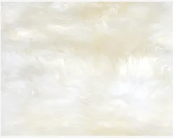 Best Daells Bolighus Lammeskind B.50 x L.160 cm Hvid