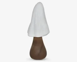 Outlet Daells Bolighus Lampe svamp LED mørk H.26 cm