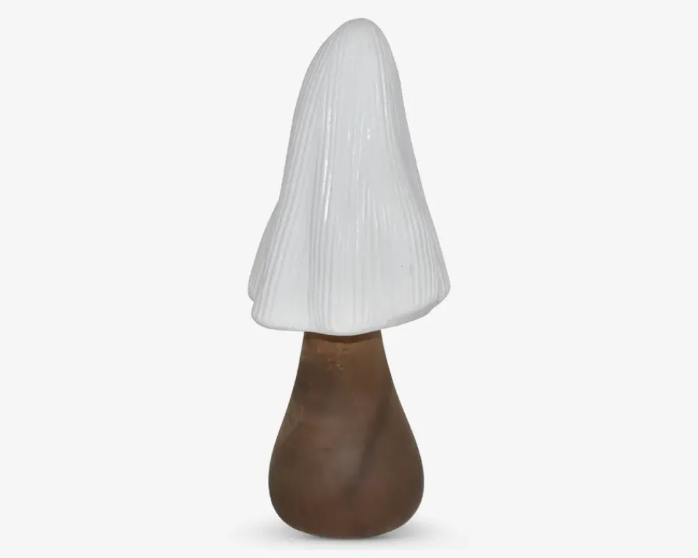 Outlet Daells Bolighus Lampe svamp LED mørk H.26 cm