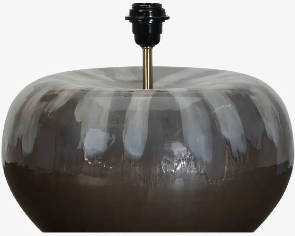 Best Daells Bolighus Lampefod Ena Taupe H.30 cm Grå