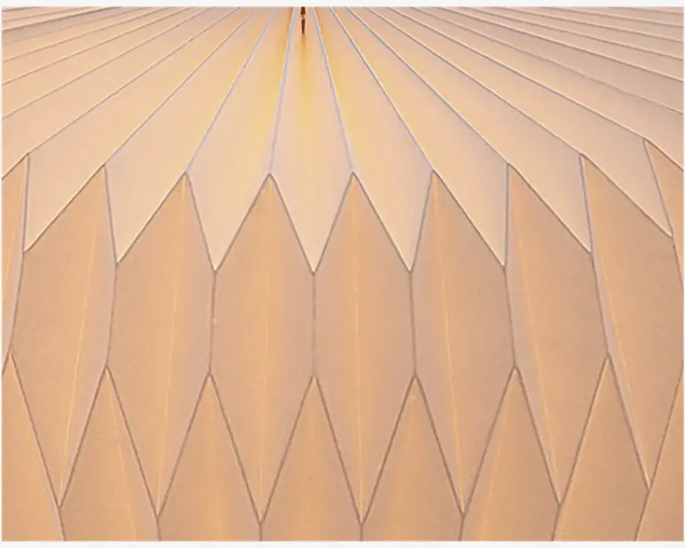 Hot Daells Bolighus Lampeskærm Belloy hvid Ø.45 cm