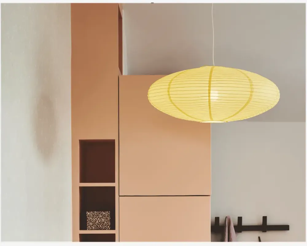 Daells Bolighus Lampeskærm Villo Ø.60 cm Gul