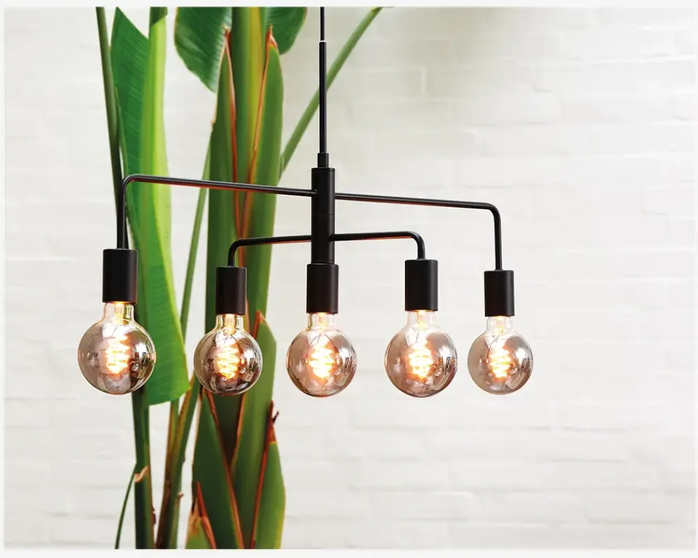 Best Daells Bolighus Langbordspendel Gloom Sort E27