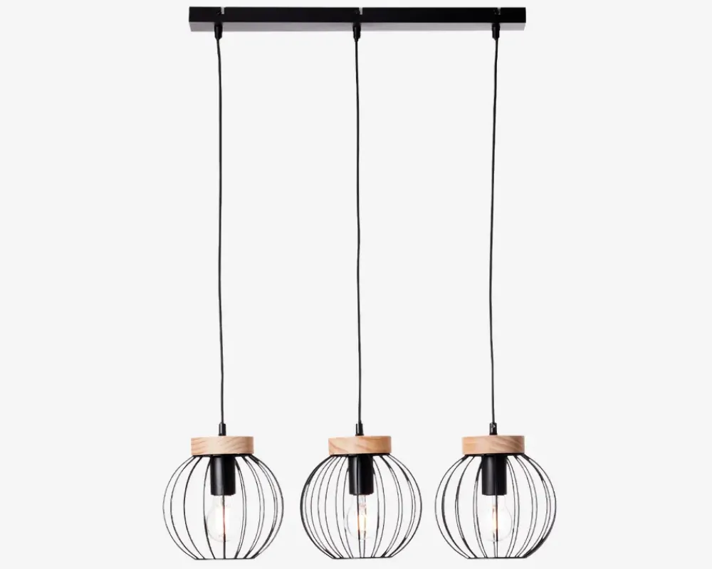 Discount Daells Bolighus Langbordspendel Sorana Sort/Natur B.65,5cm