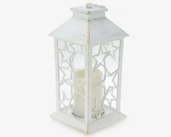 Daells Bolighus Lanterne LED hvid H.28 cm