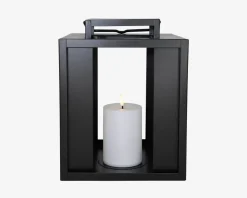 Discount Daells Bolighus Lanterne Metal LED Sort H.25,5 cm