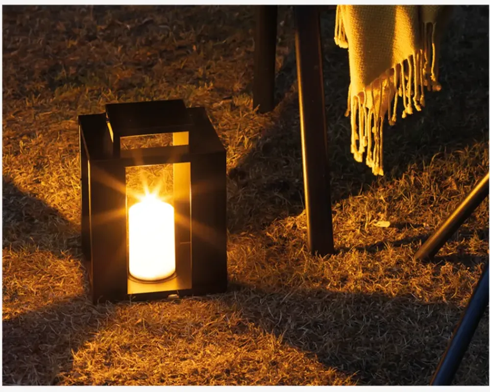 Discount Daells Bolighus Lanterne Metal LED Sort H.25,5 cm