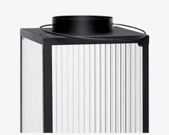 New Daells Bolighus Lanterne Metal/Glas Sort H.25cm