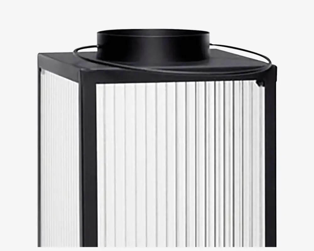 Outlet Daells Bolighus Lanterne Metal/Glas Sort H.35cm