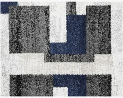 Discount Daells Bolighus Løber Luna Blå 80x150 cm