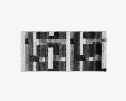 Discount Daells Bolighus Løber Luna Black 80x150 cm