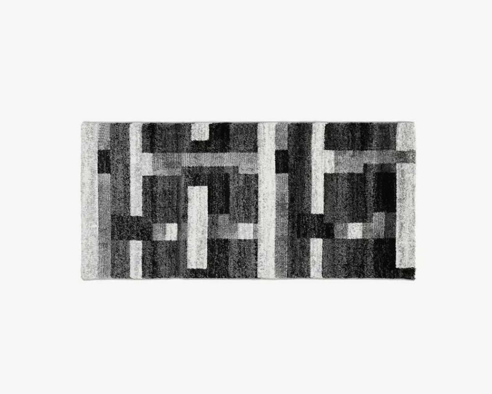 Discount Daells Bolighus Løber Luna Black 80x150 cm