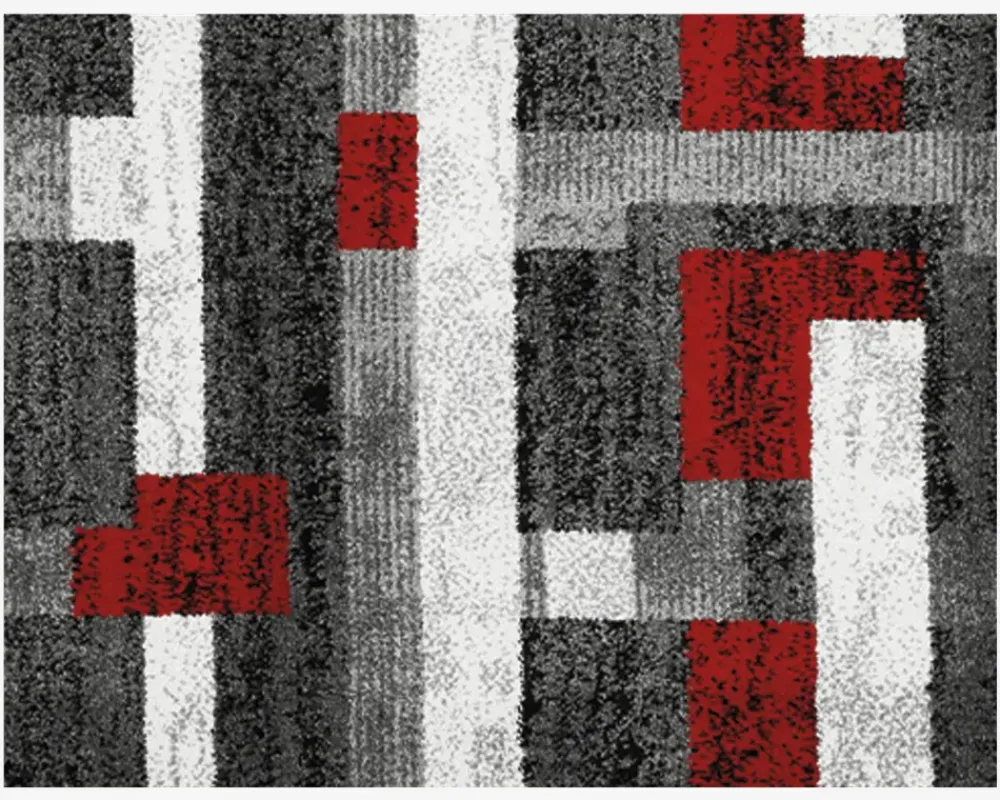 Best Daells Bolighus Løber Luna Red 80x150 cm