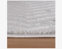 Daells Bolighus Løber Sahara sølvfarvet 80 x 150 cm