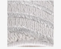 Daells Bolighus Løber Sahara sølvfarvet 80 x 150 cm