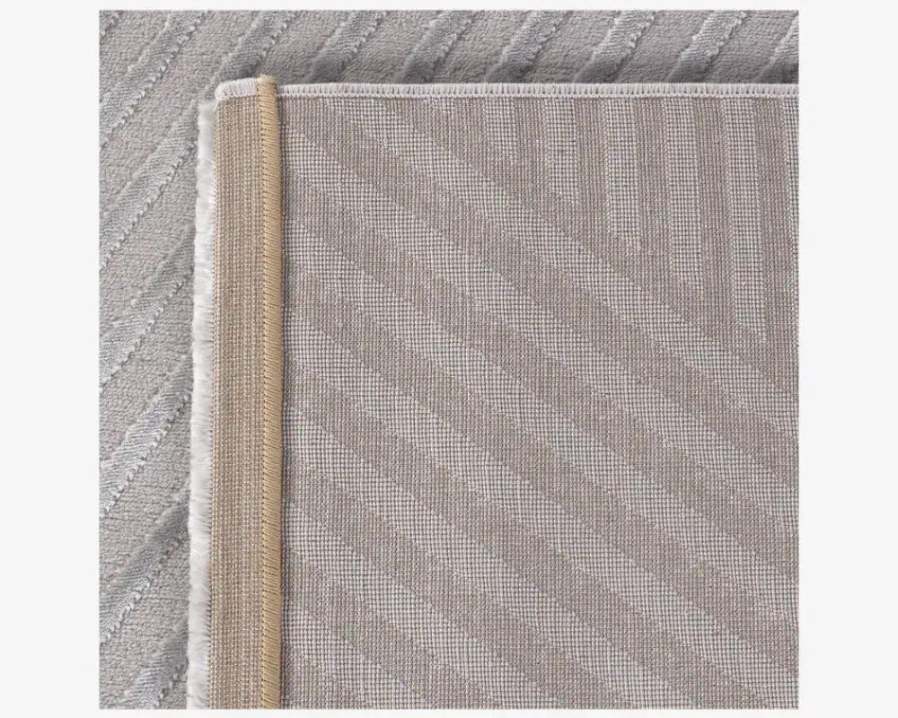 Daells Bolighus Løber Sahara sølvfarvet 80 x 150 cm