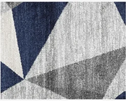 Sale Daells Bolighus Løber Trigon Blå 80x150 cm