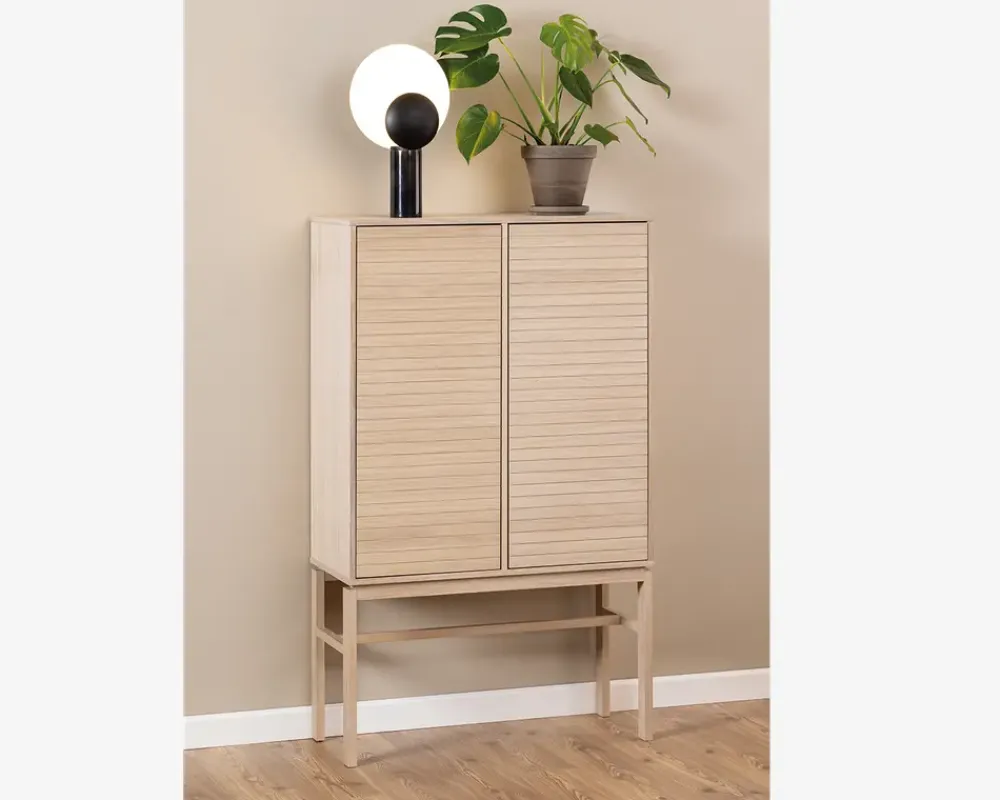 Discount Daells Bolighus LINLEY SKAB I FINERET EG HVID