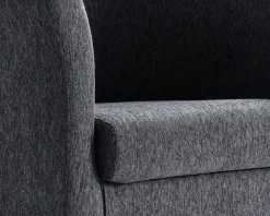 Online Daells Bolighus Lænestol Flash Antracit Sort