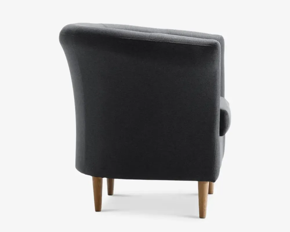 Online Daells Bolighus Lænestol Flash Med Eg Ben Grå