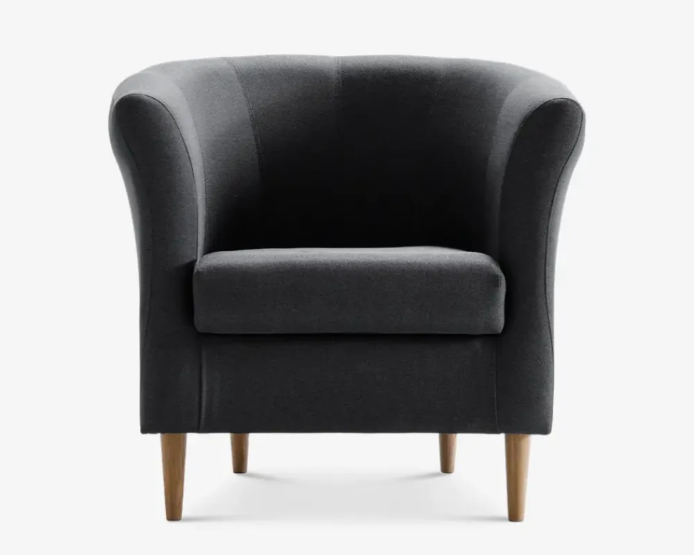 Online Daells Bolighus Lænestol Flash Med Eg Ben Grå