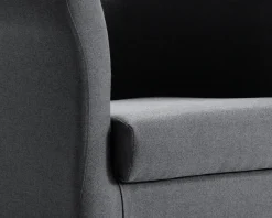 Online Daells Bolighus Lænestol Flash Med Eg Ben Grå